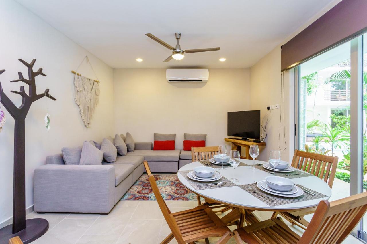 Charming Nature-Inspired Condos With Sultry Surroundings By Stella Rentals Тулум Экстерьер фото